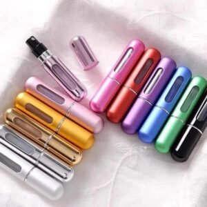 Porta Perfume Recarregavel Spray 5ml Para Viagem